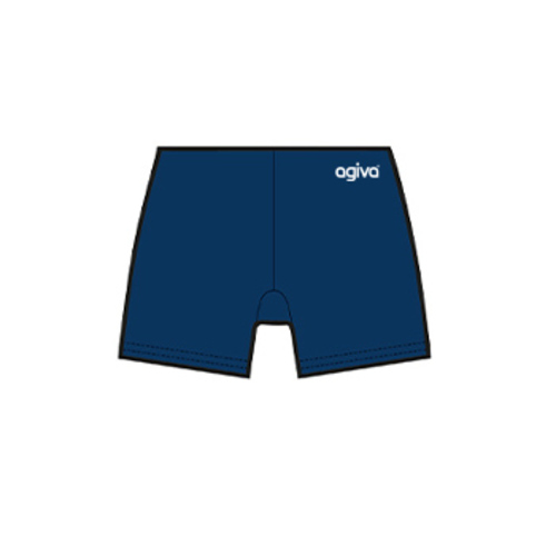 Hot pant in smooth velours marine (554) 3768 554